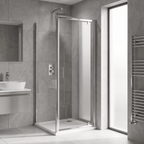 Matrix 6mm Glass Recessed Pivot Shower Door