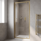 Matrix 6mm Glass Recessed Pivot Shower Door