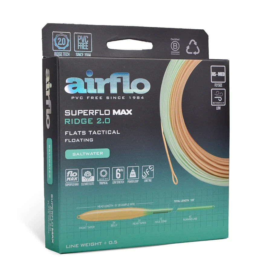 Airflo Superflo Max Ridge 2.0 Flats Tactical