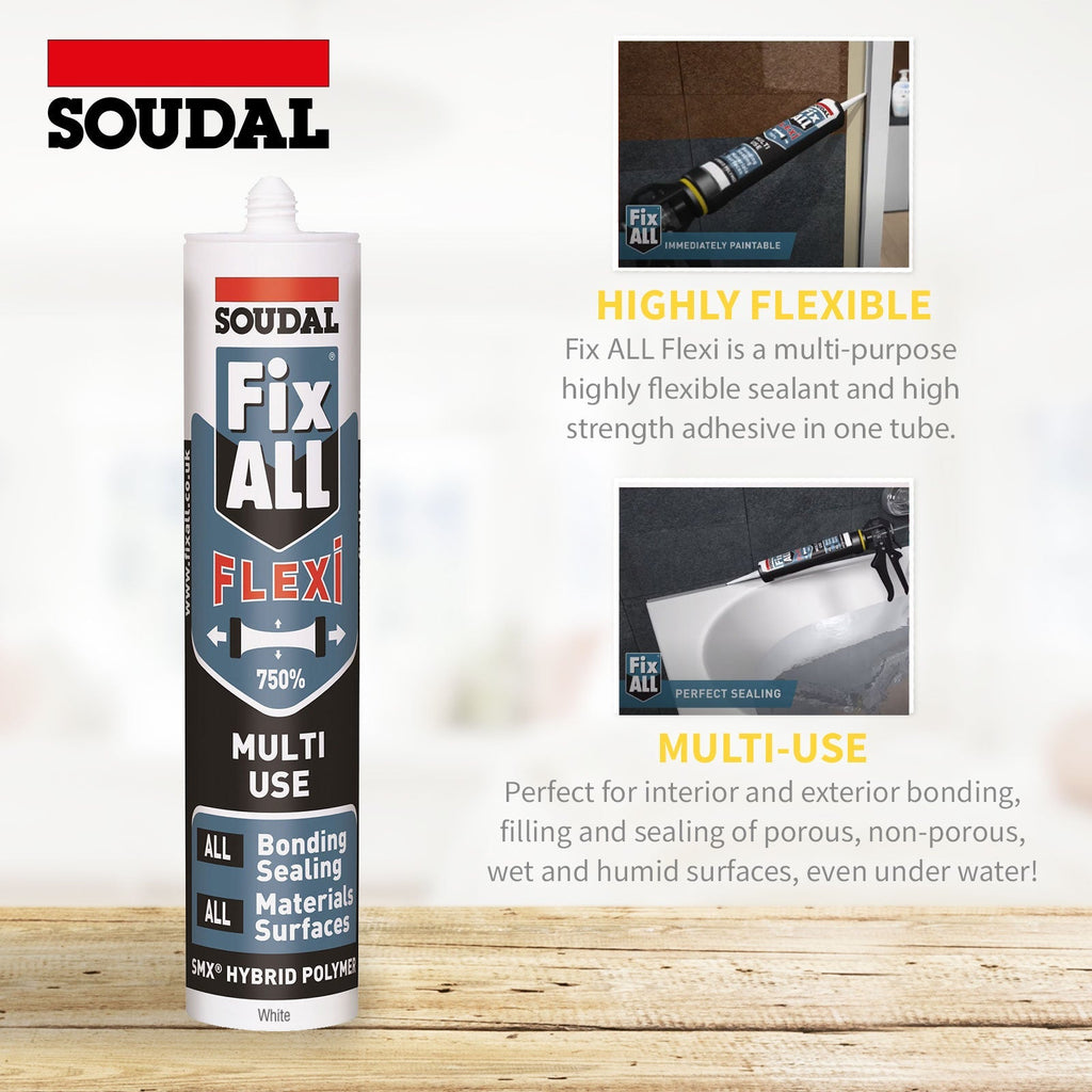 Soudal Fix ALL Flexi Adhesive & Sealant