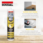 Soudal Fix ALL Turbo Adhesive