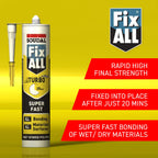 Soudal Fix ALL Turbo Adhesive