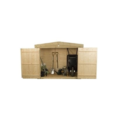 Forest Shiplap Apex Large Outdoor Store - Pressure Treated
