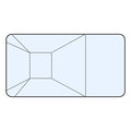 12' Add-on Rectangular Hopper Liner for Hercules