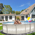 15' x 30' x 54" Oval Saltwater Resin Guard Hybrid Pool