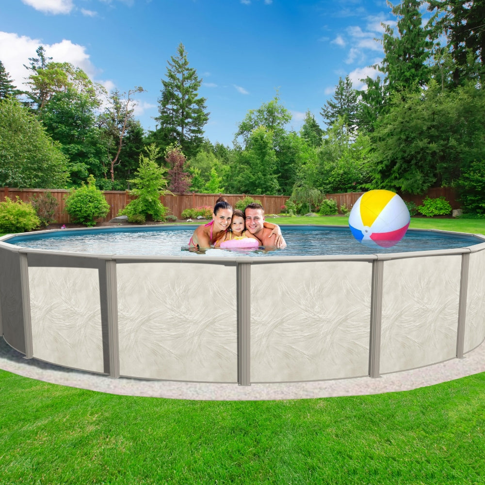 27' X 54" Round Saltwater Resin Guard Hybrid Pool