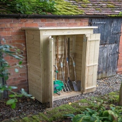 Forest Shiplap Pent Tall Garden Store - Pressure Treated