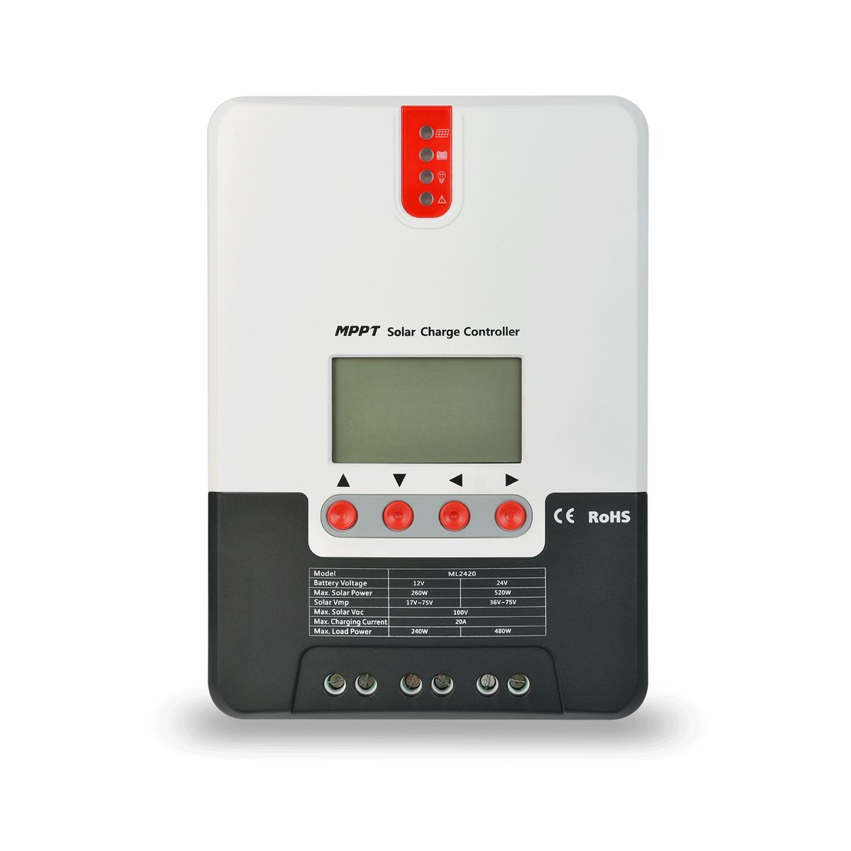 SRNE ML Series 30A 12/24V MPPT Solar Charge Controller