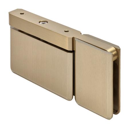 CRL Top or Bottom Mount Senior Prima Pivot Hinge with Attached U-Clamp
