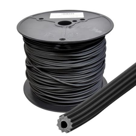 CRL .150" Black Serrated Screen Retainer Spline Bulk 15 Pound Roll - SSBL150B