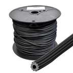 CRL .150" Black Serrated Screen Retainer Spline Bulk 15 Pound Roll - SSBL150B