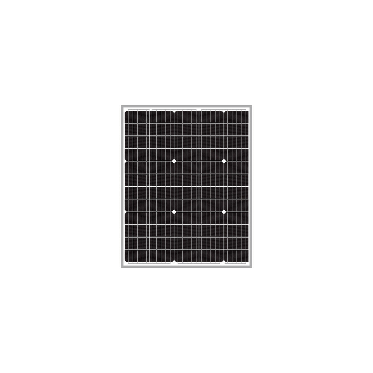 SLD Tech 50W 24V Solar Panel Monocrystalline 60-Cell | ST-50Q-24