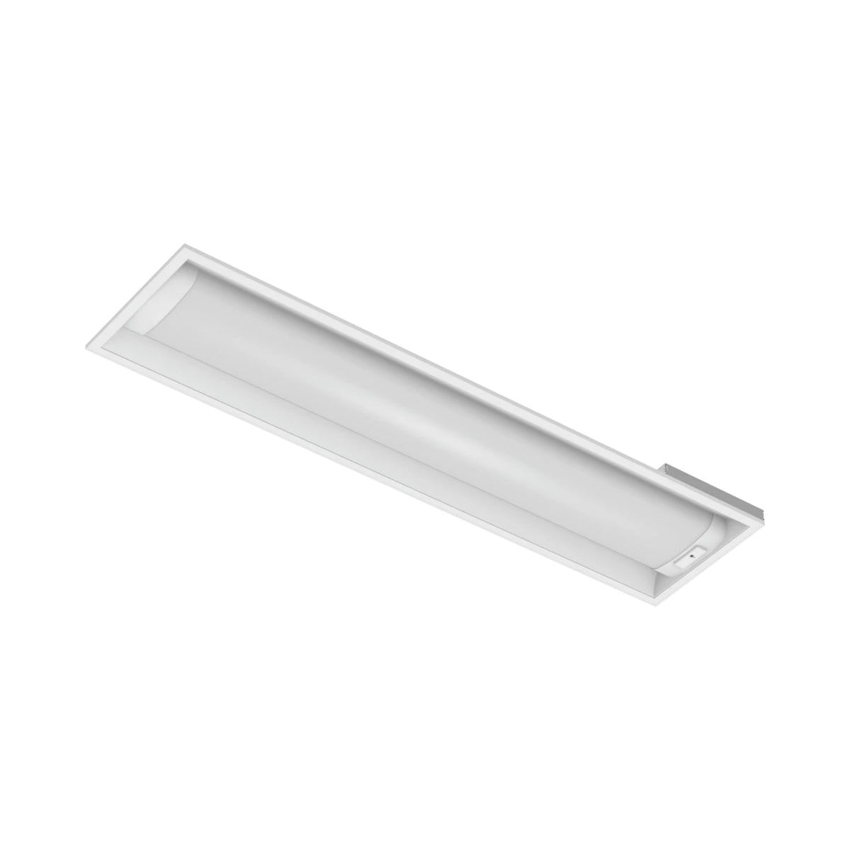 RAB SWISH1X4/MVS LED Center Basket Troffer — 35W/26W/18W Selectable — 3500K/4000K/5000K — Microwave Sensor — White