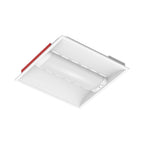 RAB SWISHAIR2X2/MVS/E SWISH AIR LED Troffer — 35W/26W/18W Selectable — 3500K/4000K/5000K — Microwave Sensor — Battery Backup — White