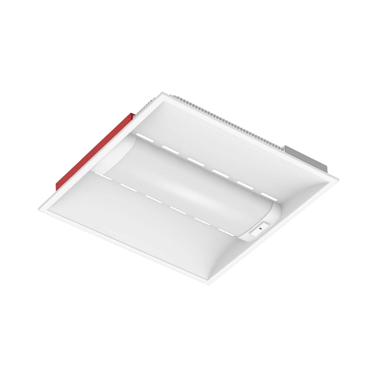 RAB SWISHAIR2X2/MVS/E SWISH AIR LED Troffer — 35W/26W/18W Selectable — 3500K/4000K/5000K — Microwave Sensor — Battery Backup — White