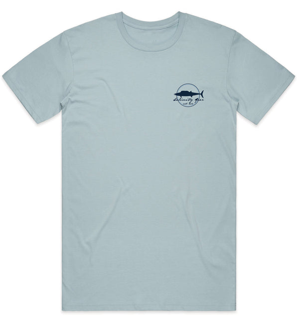 Salinity Wahoo Pin Up Girl Premium Short Sleeve Shirt