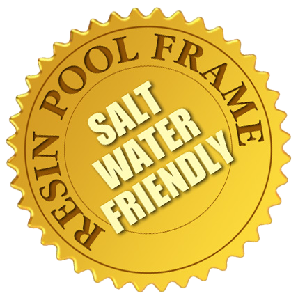 Upgrade to Heavy Duty Resin Top and Bottom Rails for 10" Jumbo Pools