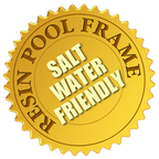 Upgrade to Heavy Duty Resin Top and Bottom Rails for 10" Jumbo Pools