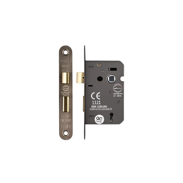 3 Lever Mortice Sash Lock Satin Nickel - Deanta