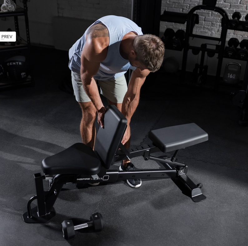 Inspire FID7 PRO Adjustable Bench