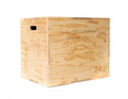 MYO Strength Plyometric Box - Wooden (3 Height 20"/24"/30")