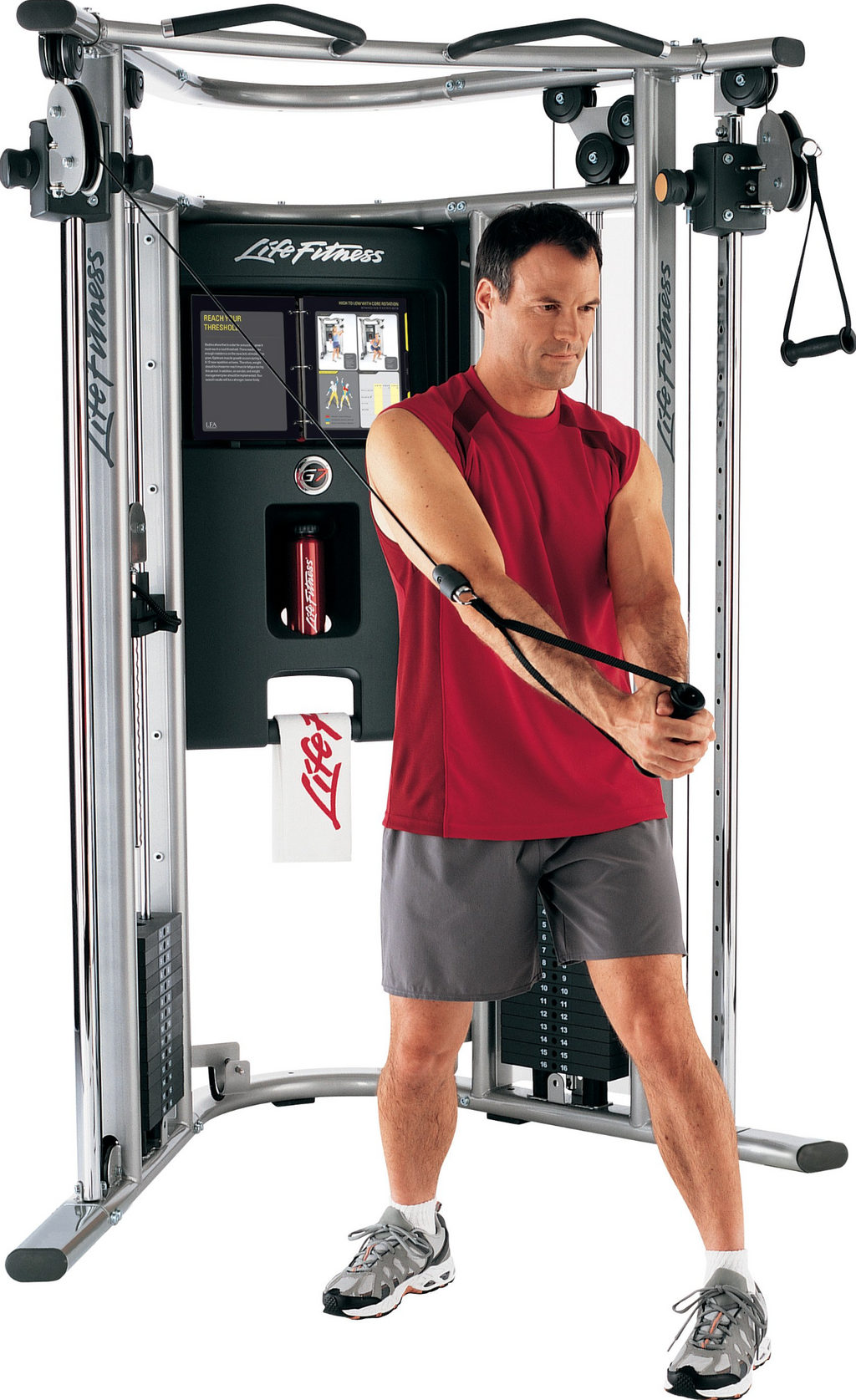 Life Fitness G7 Cable Motion Gym With Bench