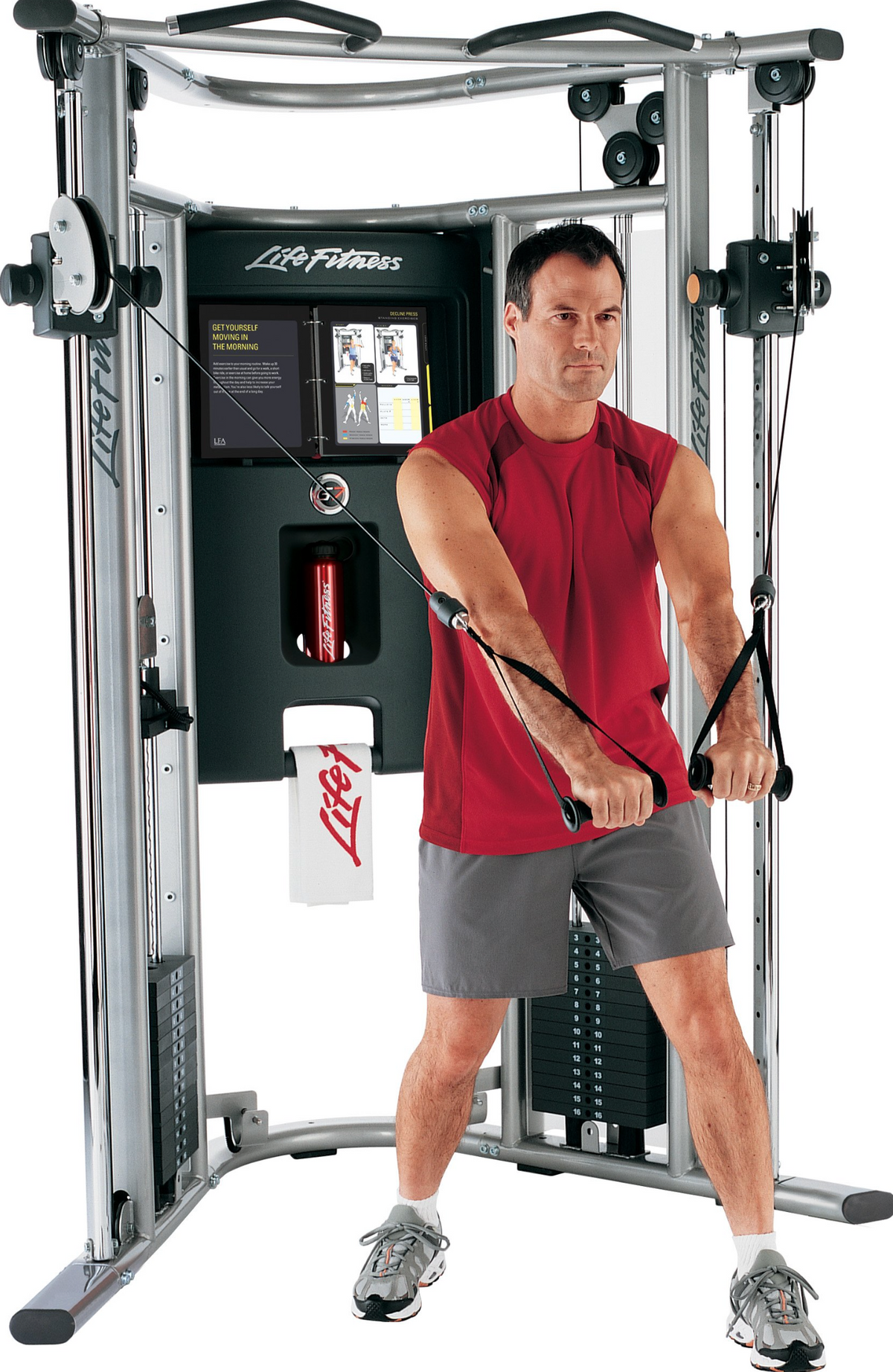 Life Fitness G7 Cable Motion Gym With Bench