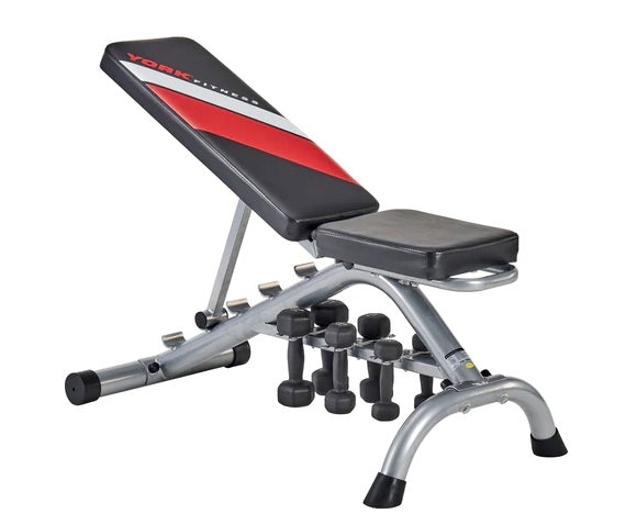 York Fitness Black Edition Dumbbell Bench