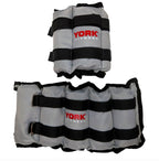 York Fitness 2 x Ankle Wrist & Weights