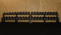Swiss Barbell Urethane Dumbbell Set 2.5kg-50kg with Rack