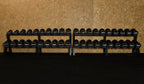 Swiss Barbell Urethane Dumbbell Set 2.5kg-50kg with Rack