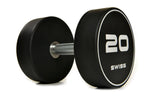 Swiss Barbell Urethane Dumbbell Set 2.5kg-50kg with Rack