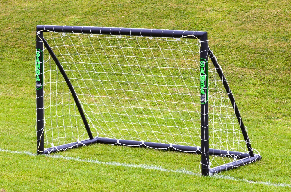 Samba Trainer Football Goal 6' x 4' Black