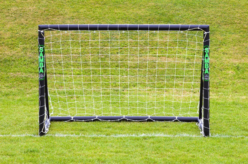 Samba Trainer Football Goal 6' x 4' Black