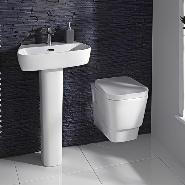 Cubix Wall Hung Cloakroom Suite