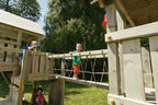 Blue Rabbit Bridge Wooden Play Module