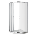 Foundry 5mm Glass 2 Door Quadrant Shower Enclosure - Chrome
