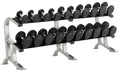 York Pro-Style Dumbbell Set 2.5kg - 25kg & 10 Pair Rack