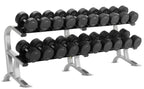 York Pro-Style Dumbbell Set 2.5kg - 50kg with Racks