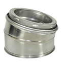 8-Inch Chimney Pipe Elbow Kit - 15 Degree Offset