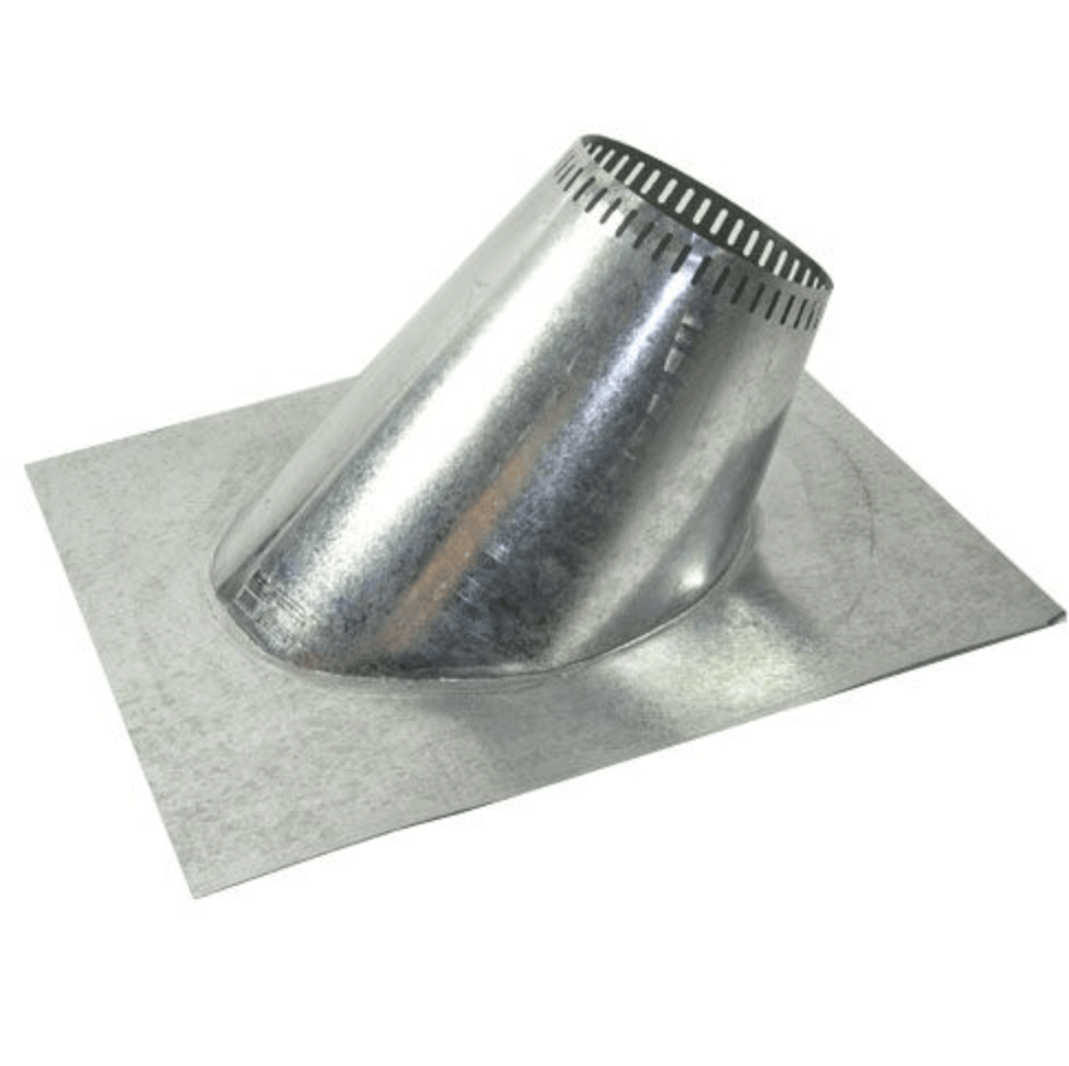 6-Inch Ventilated Roof Flashing for 12/12 Pitch (Steep Slope)