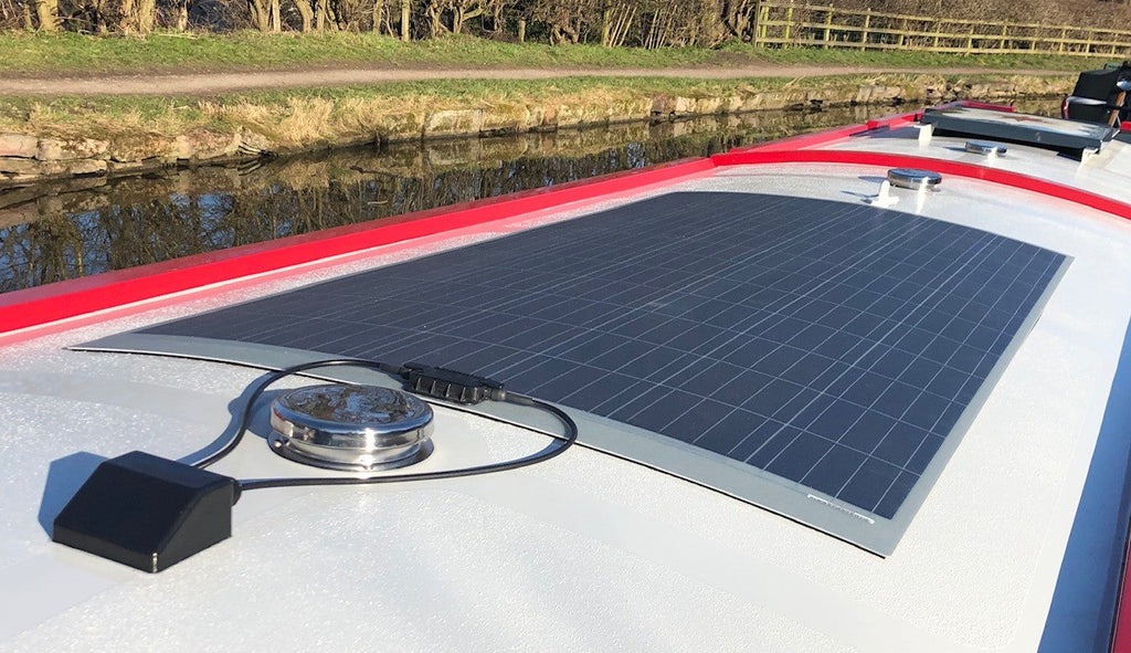 360W Monocrystalline Fibreglass Semi-Flexible Solar Panels with MC4 Connectors