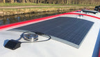 360W Monocrystalline Fibreglass Semi-Flexible Solar Panels with MC4 Connectors