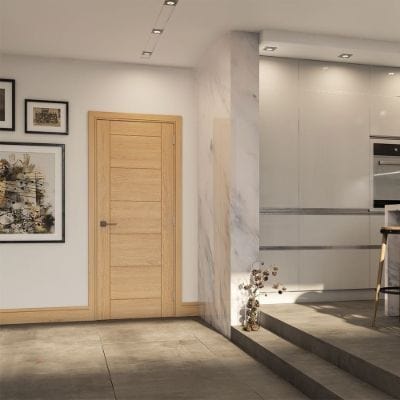 Seville Oak Prefinished Internal Fire Door FD30 - All Sizes