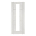 Seville White Primed 1 Glazed Light Panel Internal Door - All Sizes
