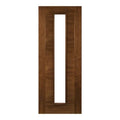 Seville Walnut Prefinished Glazed 1 Light Panel Internal Fire Door FD30 - All Sizes