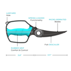 Toadfish Ultimate Shears + Sheath
