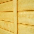 Shiplap 6ft x 4ft Single Door Apex Shetland Shed