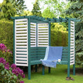 Pressure Treated Clematis Arbour - 6ft x 6ft