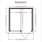 Playhut Playhouse - 4ft x 4ft